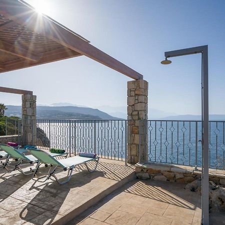 Family Big Apartment Next To The Sea 2-5 People Atsipopoulo エクステリア 写真